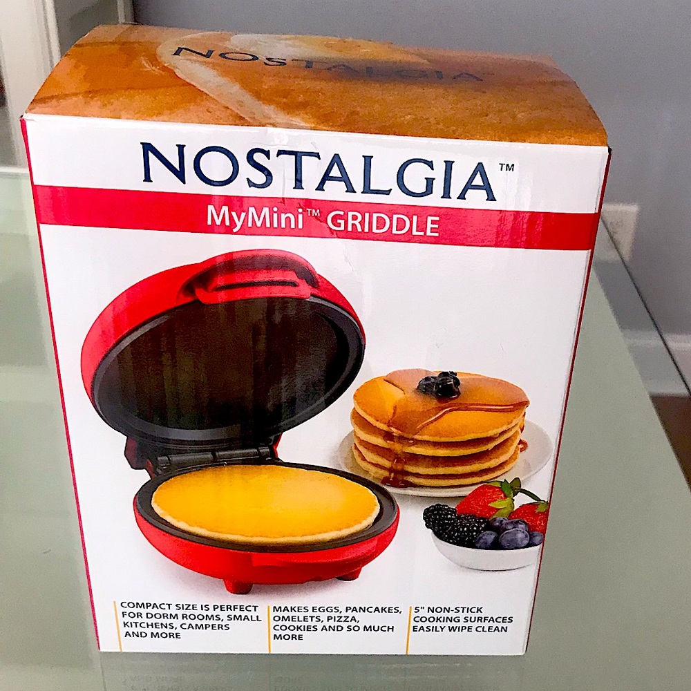 Nostalgia mini griddle